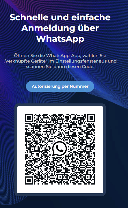 Im letzten Schritt der Masche sollen Nutzer in WhatsApp „Verknüpfte Geräte“ öffnen und den QR-Code scannen | Screenshot/Mimikama
