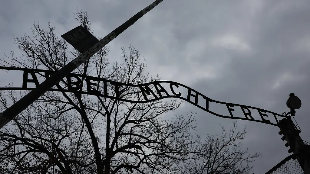Torbogen und Ofen: Mann stellt Auschwitz-Nachbauten vor Finanzamt – Haft
