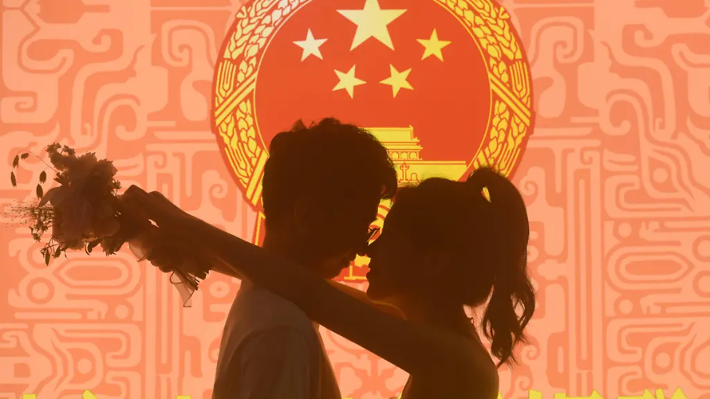 China zählt halb so viele Hochzeiten wie vor neun Jahren