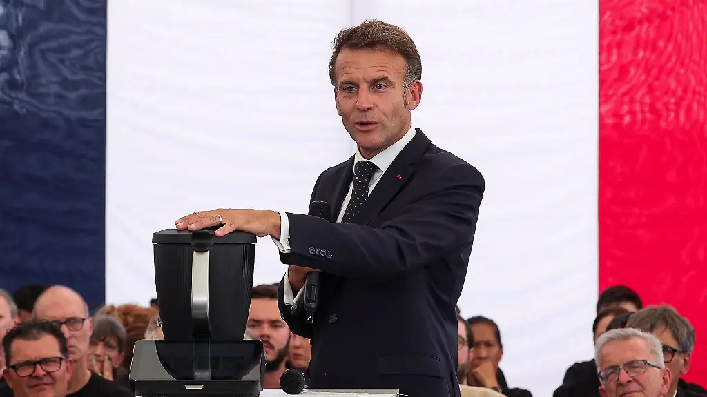 Präsident besucht Vorwerk: Macron kocht künftig mit Thermomix
