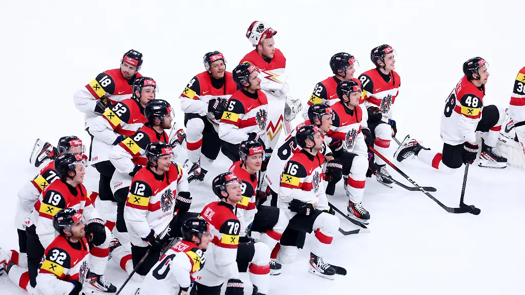 Lettland rutscht ab: Österreichs Eishockey-Cracks arbeiten an der WM-Sensation
