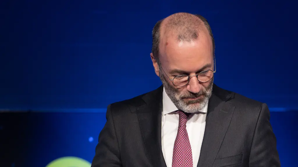 Manfred-Weber-CSU-Vorsitzender-der-EVP-besucht-die-Feier-der-Europaeischen-Volkspartei-EVP-zum-50-jaehrigen-Bestehen-Die-Europaeische-Volkspartei-EVP-wurde-mit-Unterstuetzung-der-CSU-und-CDU-am-8-Juli-1976-in-Luxemburg-gegruendet-und-feiert-ihr-50-jaehriges-Bestehen