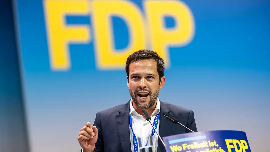 Mit schwachem Ergebnis gewählt: Martin Hagen wird neuer Generalsekretär der FDP