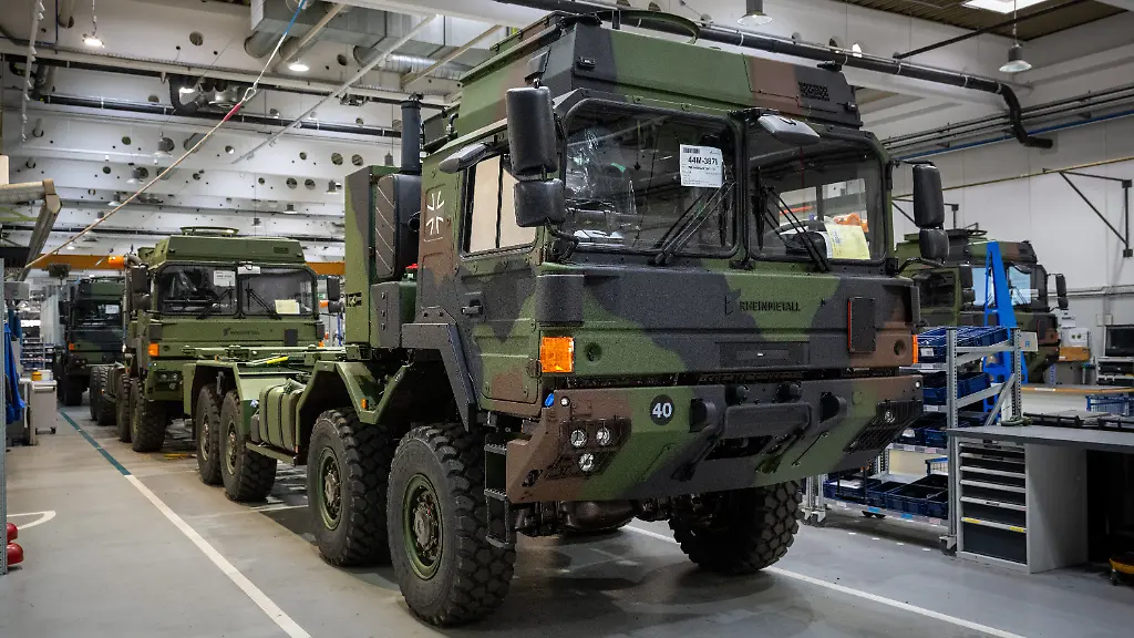 Bundeswehr gibt Milliarden-Bestellung bei Rheinmetall in Auftrag