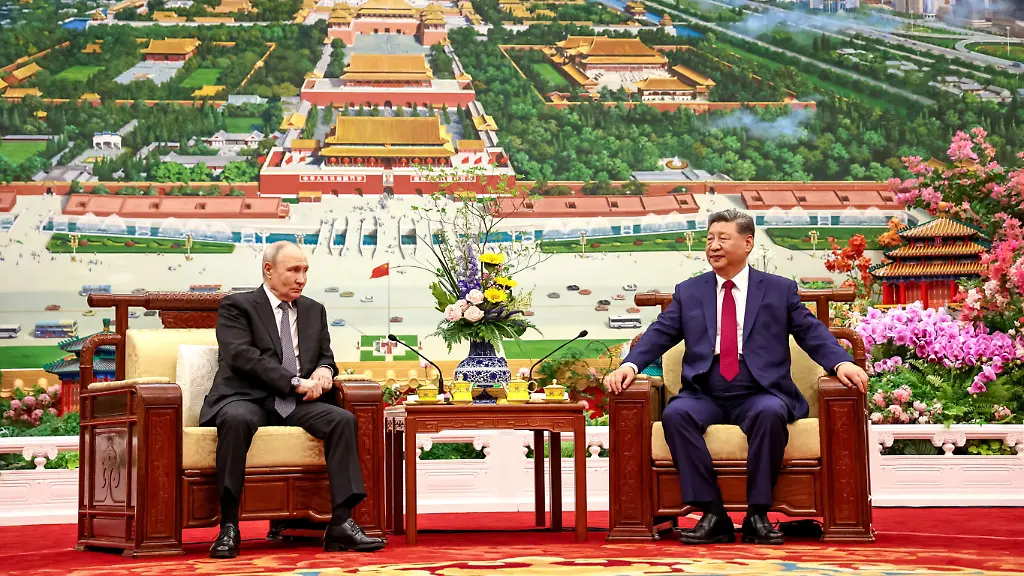 Russian-President-Vladimir-Putin-and-Chinese-President-Xi-Jinping-have-tea-following-their-meeting-at-the-Great-Hall-of-the-People-in-Beijing-China-May-20-2026-Sputnik-Alexander-Kazakov-Pool-via-REUTERS-ATTENTION-EDITORS-THIS-IMAGE-WAS-PROVIDED-BY-A-THIRD-PARTY