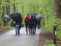 Aprilwetter bis zum Wochenende: Christi Himmelfahrt fällt landesweit ins Wasser