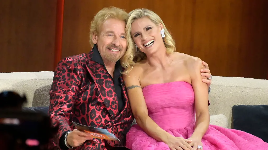 „Habe ihn so lieb“: Michelle Hunziker schwärmt von Ex-Kollege Thomas Gottschalk