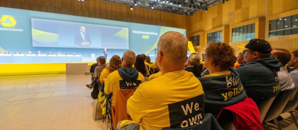Wie die Commerzbank-Aktionäre zu einer Übernahme durch UniCredit stehen