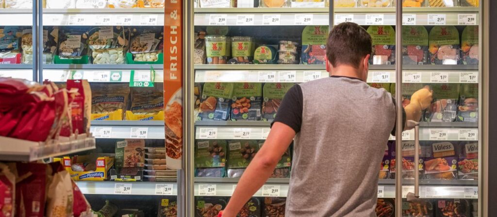 Produktion von Fleischersatzprodukten geht leicht zurück