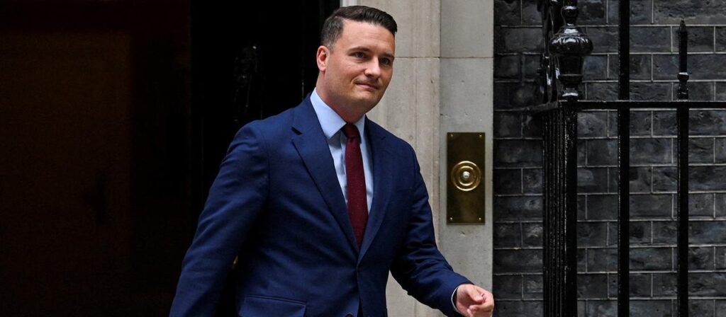 Britischer Gesundheitsminister Streeting tritt zurück