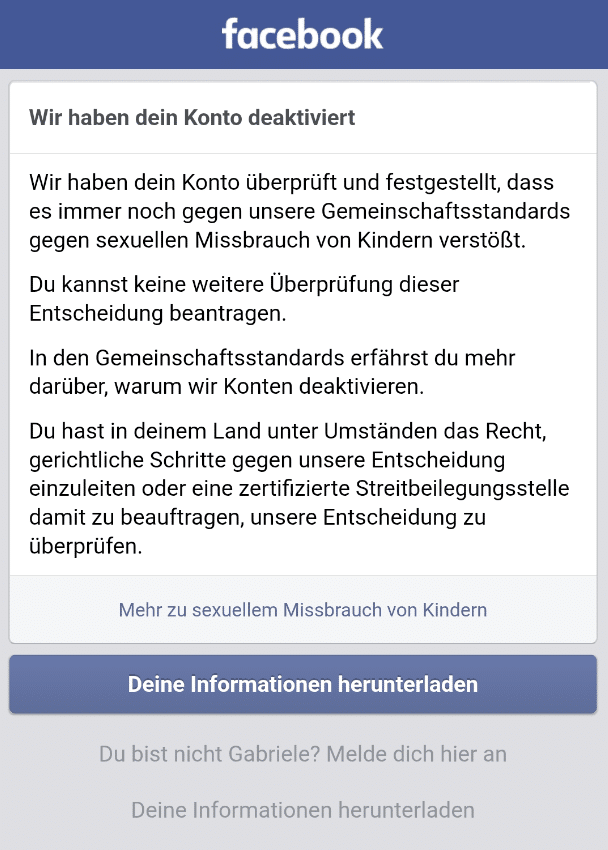 Facebook-Seite gehackt? Der Fall „Gabis Bunte Bilder“ im Überblick