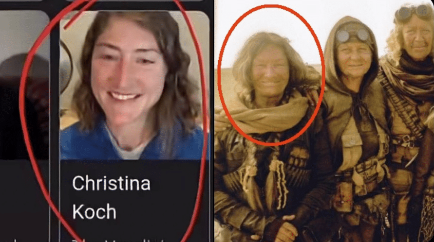 Ist NASA-Astronautin Christina Koch die Schauspielerin aus „Mad Max“?