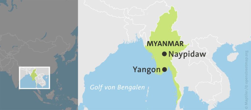 Mehr als 50 Tote bei Explosion in Rebellengebiet von Myanmar