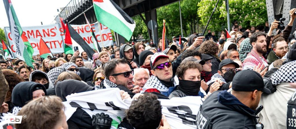 Berlin: Mehrere Menschen bei pro-palästinensischer Demo festgenommen