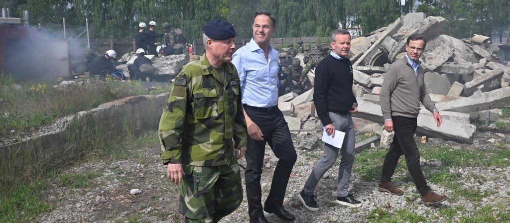 NATO-Außenminister beraten in Schweden über Ukraine-Unterstützung