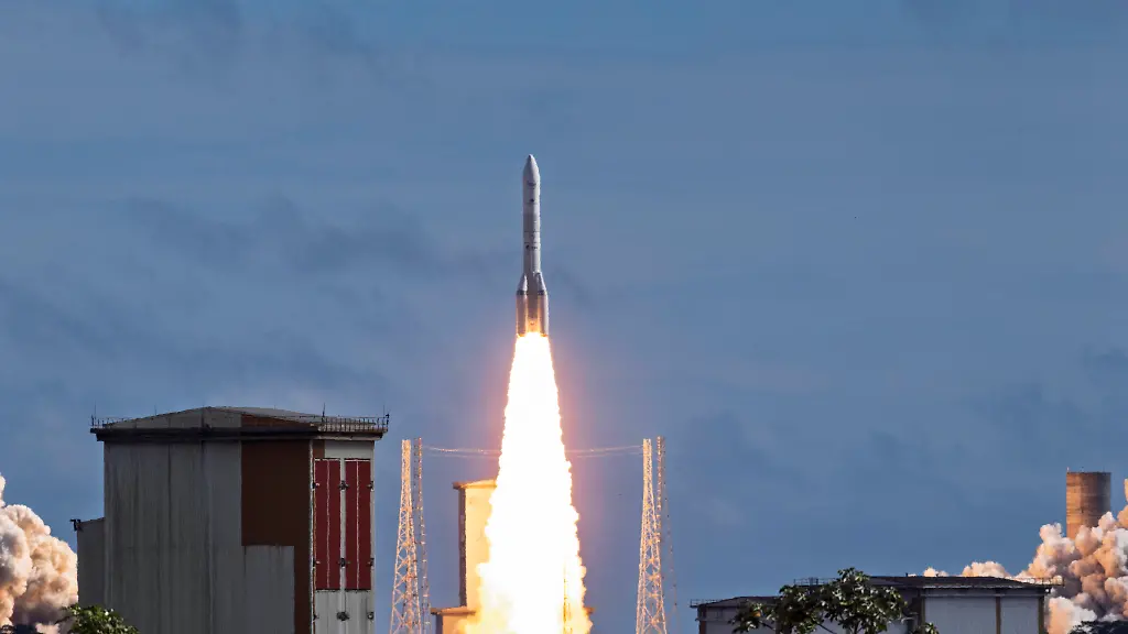 Großes Amazon-Paket an Bord: Ariane 6 startet mit neuen, stärkeren Boostern in den Weltraum