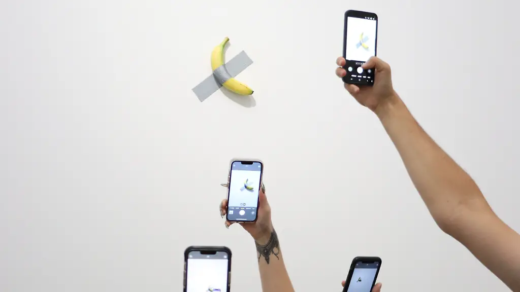 Aufsehen um Kunstwerk „Comedian“: Weltberühmte Banane aus Museum in Paris gestohlen