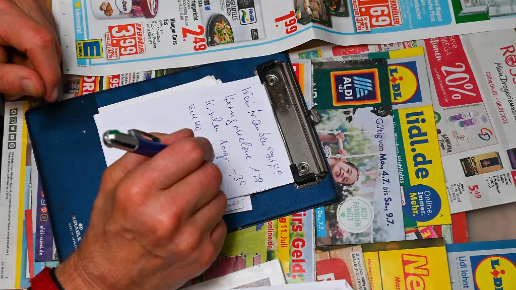 Sparen und Sonderangebote prüfen: Deutsche knausern sich durch die Krise