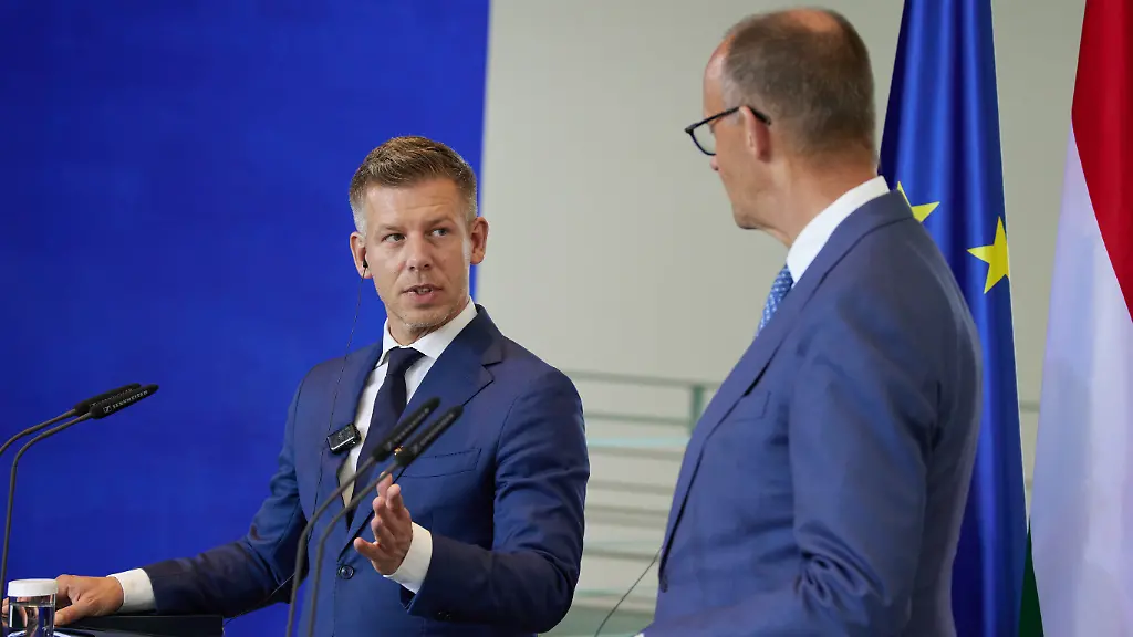 Bei Treffen mit Merz: Magyar wütet gegen seinen Staatspräsidenten – und will Einigung mit Selenskyj