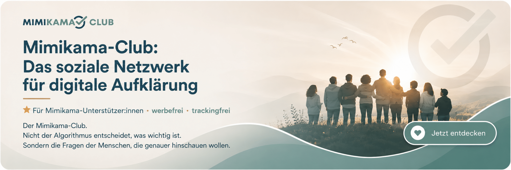 Mimikama-Club - Communitybereich fuer Steady-Unterstuetzer:innen