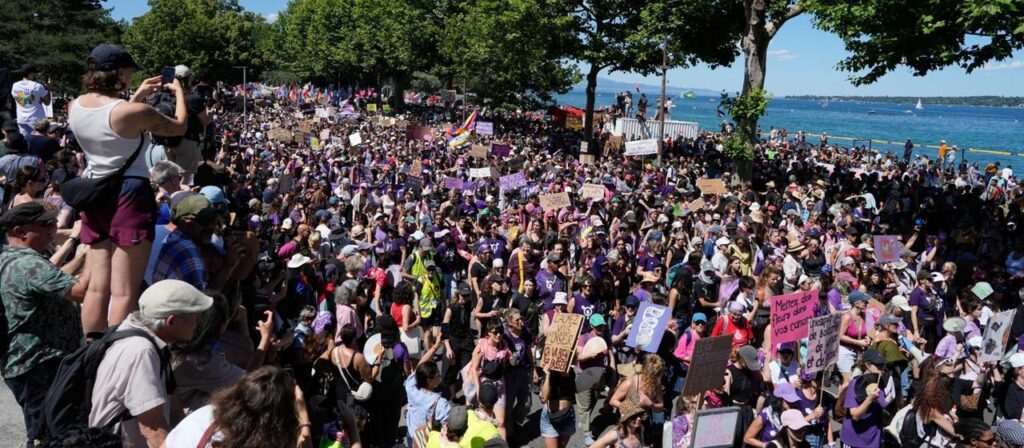 Tausende protestieren in Genf gegen G7-Gipfel