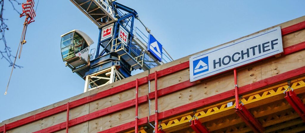 Essener Baukonzern Hochtief steigt in den DAX auf