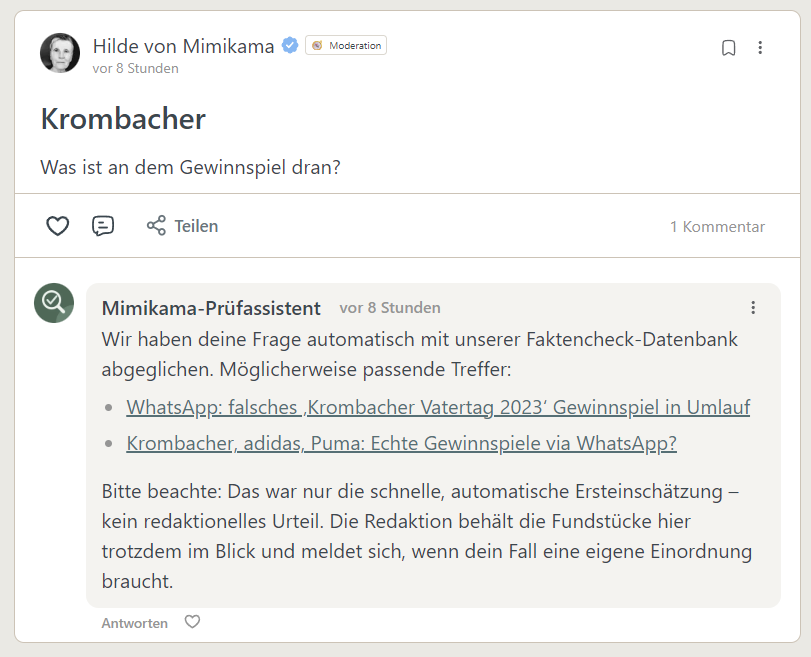 Mimikama startet eigenen Club: Das soziale Netzwerk für digitale Aufklärung