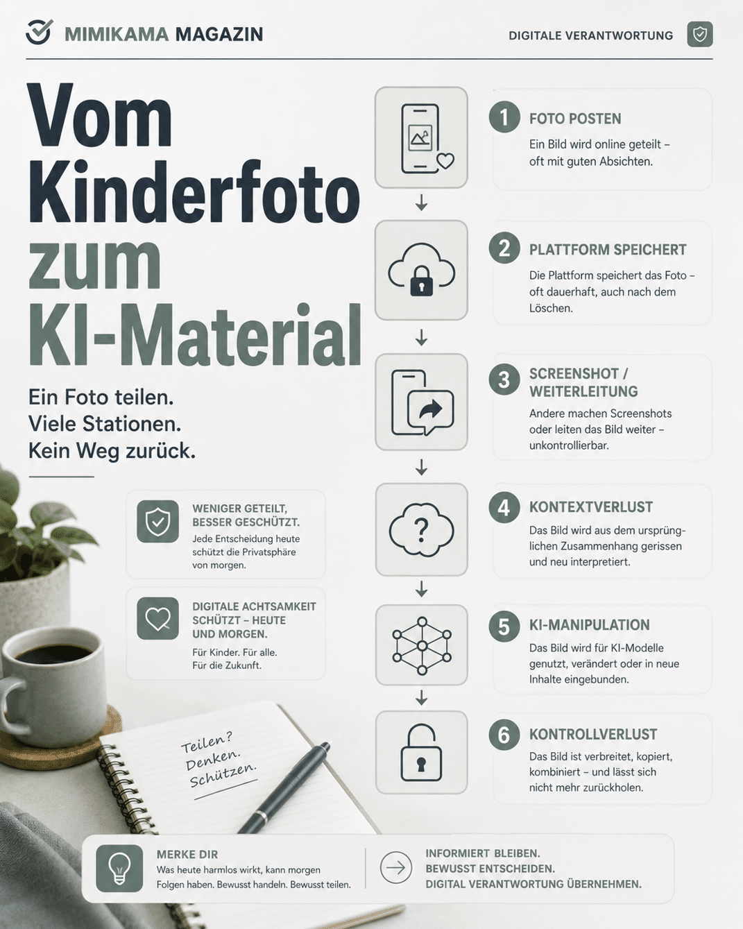 Was Eltern über Kinderfotos und KI wissen müssen