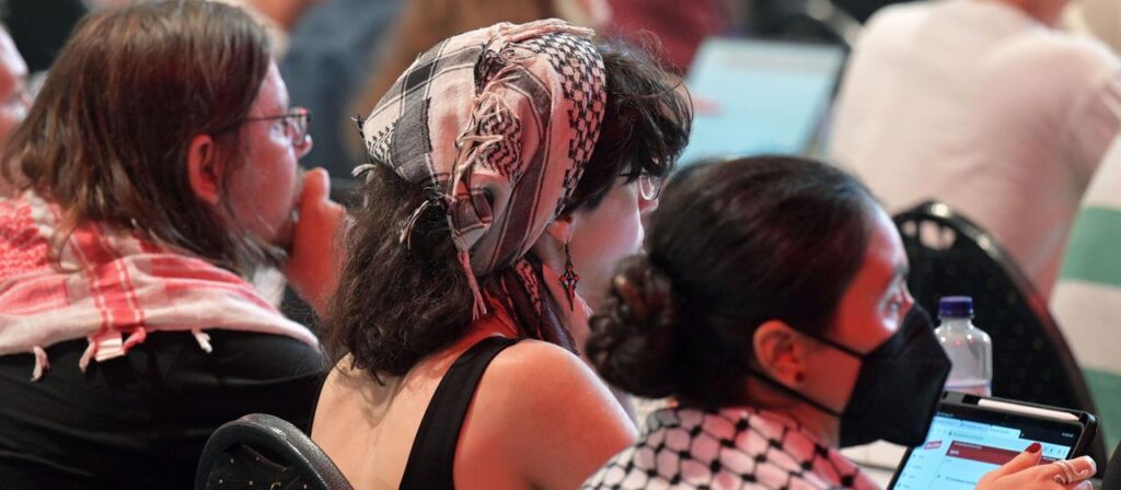 Parteitag: Linke nennt Israels Vorgehen offiziell Völkermord