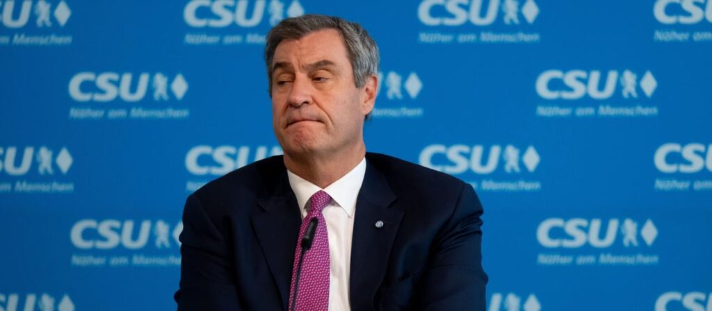 Zehn-Punkte-Plan: CSU-Chef Söder verschafft sich Zeit