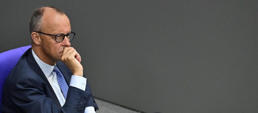 Regierungserklärung: Der Kanzler versucht sich als Mutmacher
