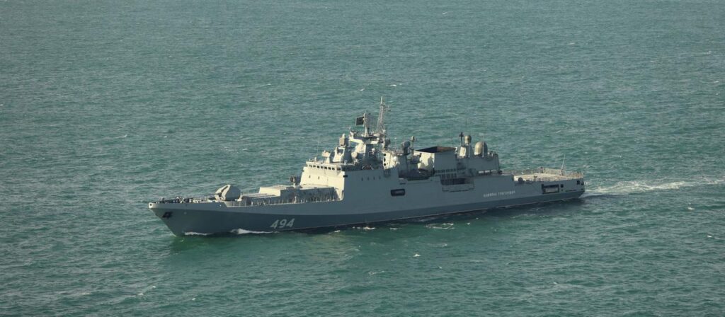 Russisches Kriegsschiff gibt im Ärmelkanal Warnschüsse ab