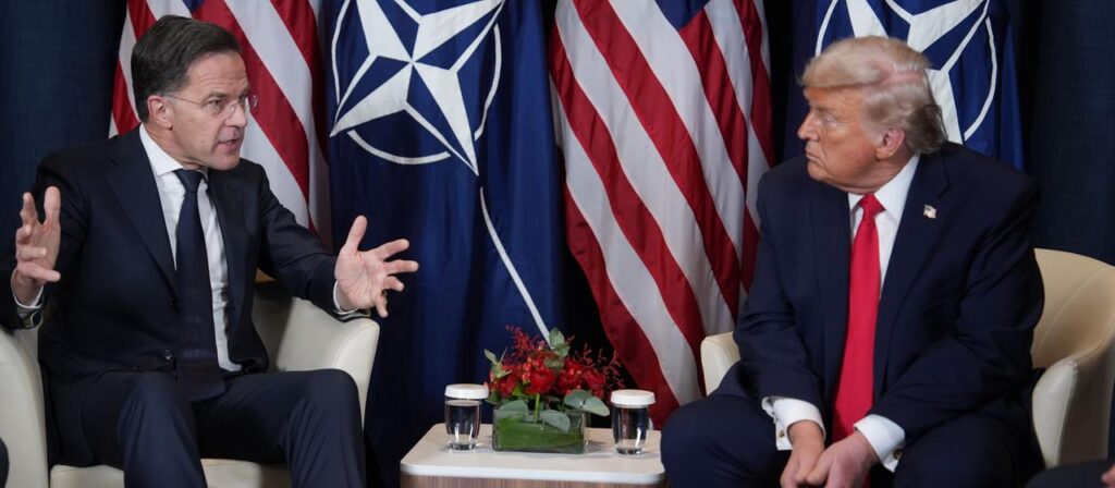 NATO-Generalsekretär Rutte trifft Präsident Trump in Washington