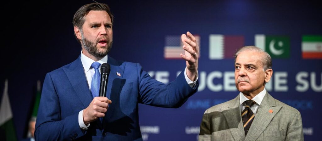 Schweiz: US-Vize Vance nennt Verhandlungen mit Iran „historisch“