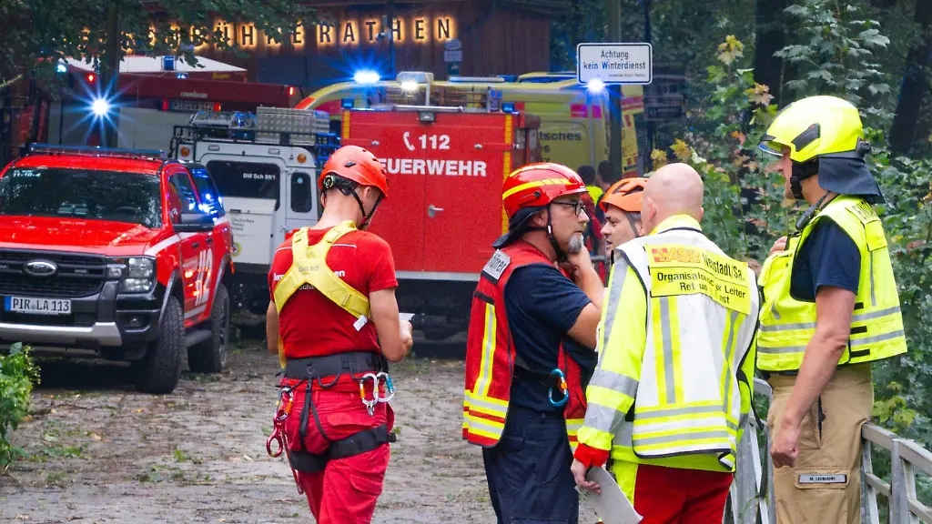 Bei Unwetter von Baum erschlagen: Toter und Schwerverletzte in der Sächsischen Schweiz