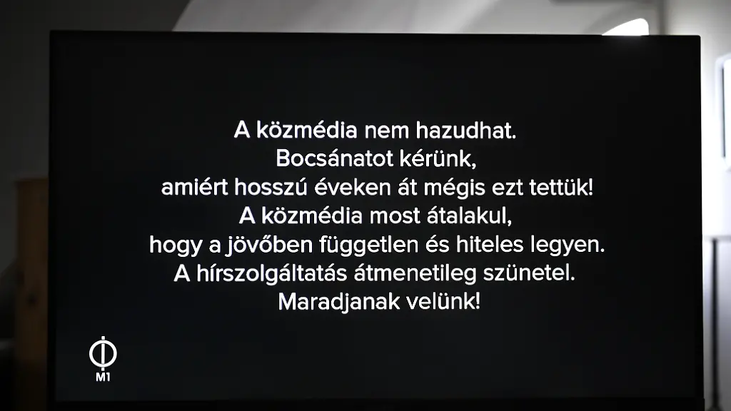 „Es tut uns leid“: Ungarns staatlicher Rundfunk entschuldigt sich für Lügen unter Orban