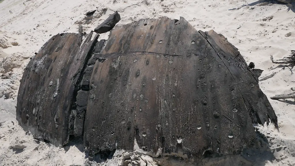 Ärchäologen jubeln: Bauarbeiter entdecken historisches Schiffswrack auf Norderney