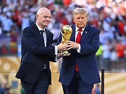 Umstrittener Investoren-Plan: Trump: Habe nicht mit Infantino über WM-Verkauf gesprochen