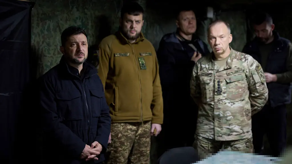 In der Ukraine braucht sich etwas zusammen