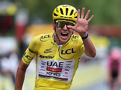 Außergewöhnlicher Tour-Gigant: Auf den letzten Metern findet Tadej Pogacar doch noch seinen Meister