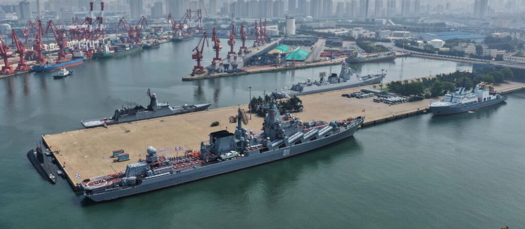 China und Russland starten Marineübung