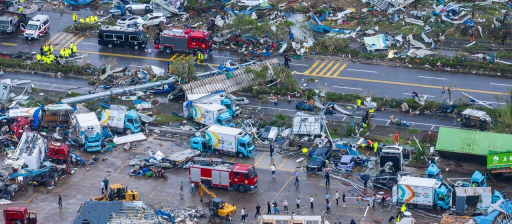 Unwetter: Tote und Vermisste nach Fluten und Erdrutsch in China