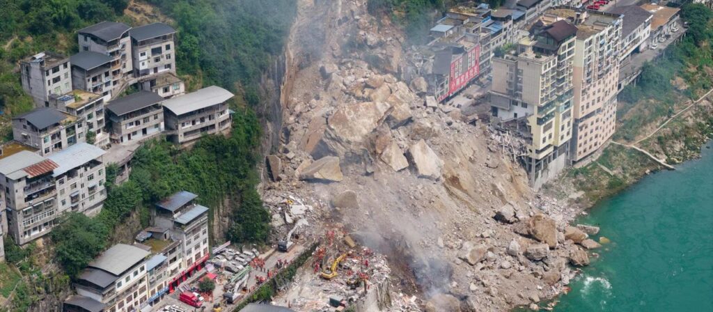 Tote und Verletzte nach Erdrutsch im Westen Chinas