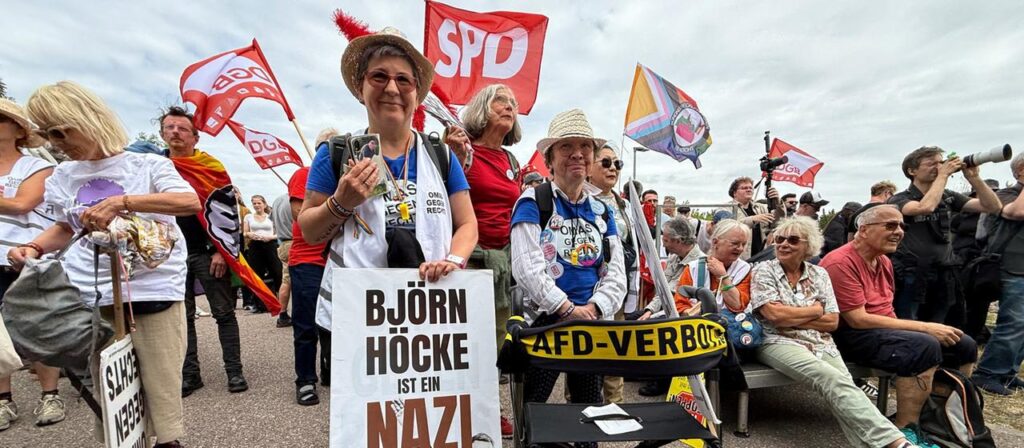 Demos gegen AfD-Parteitag: Thüringer Polizei zieht positive Bilanz