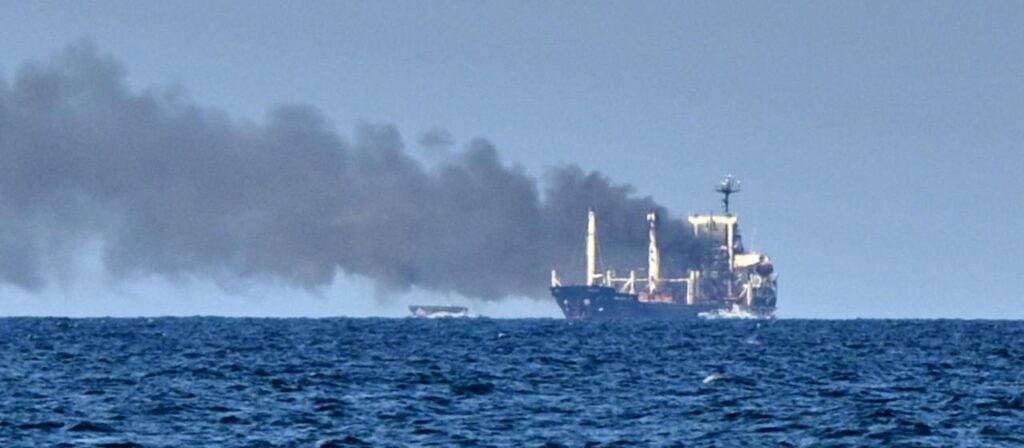 Ukraine wirft Russland Angriff auf ziviles Schiff vor