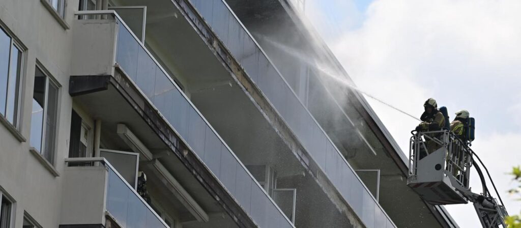 Mehrere Tote bei Hochhausbrand in Antwerpen