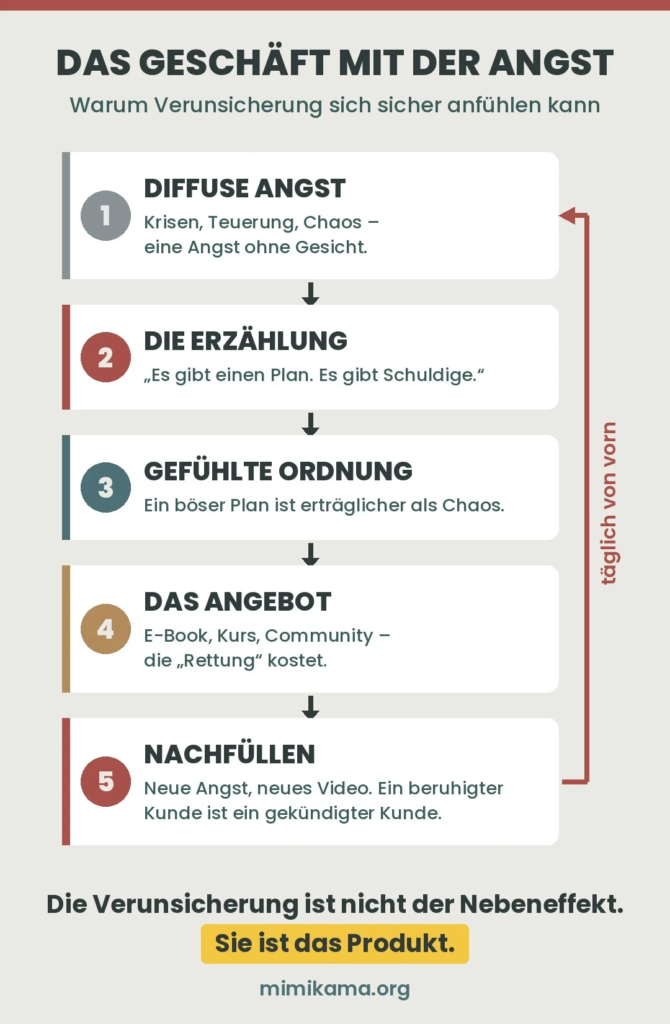 Warum Angst sich sicher anfühlen kann