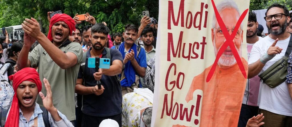 Proteste in Indien: Modi hat ein „Kakerlaken“-Problem
