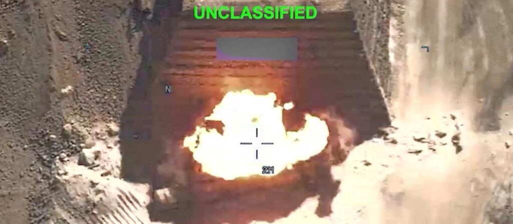 US-Militär bombadiert Iran die zehnte Nacht infolge
