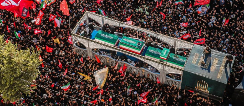 Irans ehemaliger Oberster Führer Chamenei beigesetzt